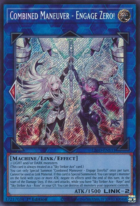 Combined Maneuver - Engage Zero! (Secret Rare) [L26D-ENS33] Secret Rare | Exor Games Truro