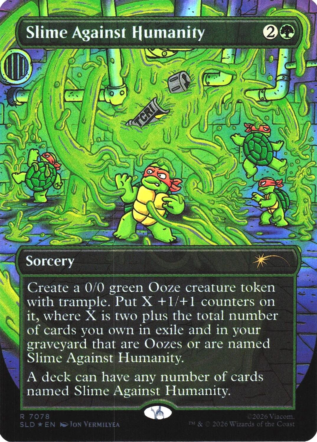Slime Against Humanity (7078) [Secret Lair Drop Series] | Exor Games Truro