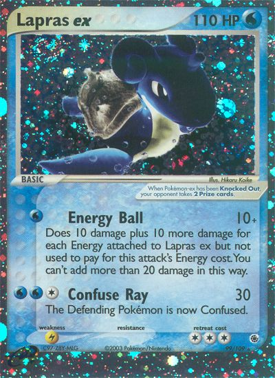 Lapras ex (99/109) [EX: Ruby & Sapphire] | Exor Games Truro