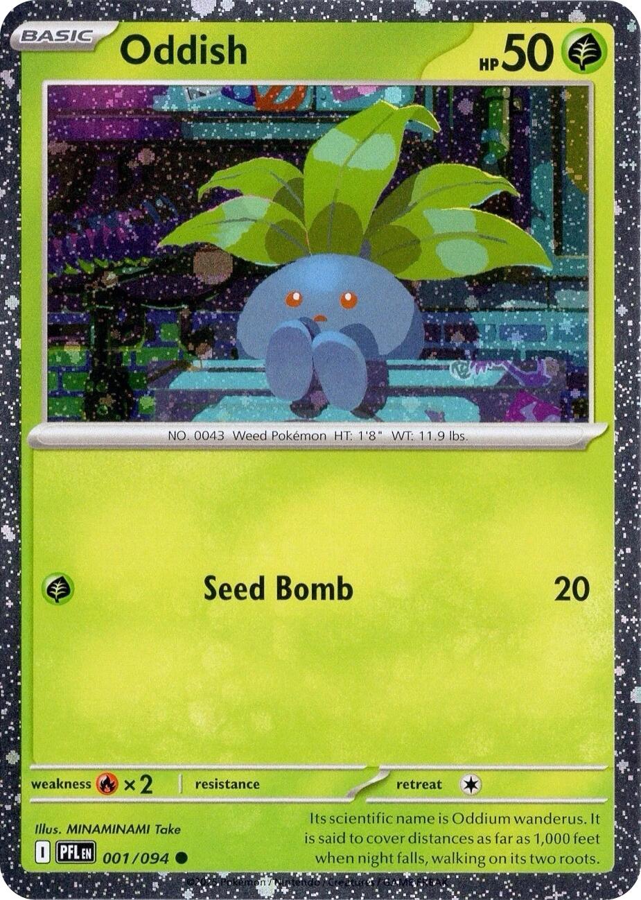 Oddish (001/094) (Cosmos Holo) [Miscellaneous Cards] | Exor Games Truro