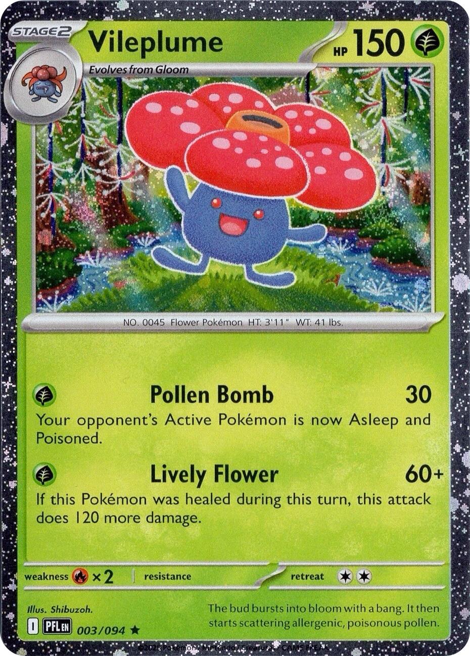 Vileplume (003/094) (Cosmos Holo) [Miscellaneous Cards] | Exor Games Truro