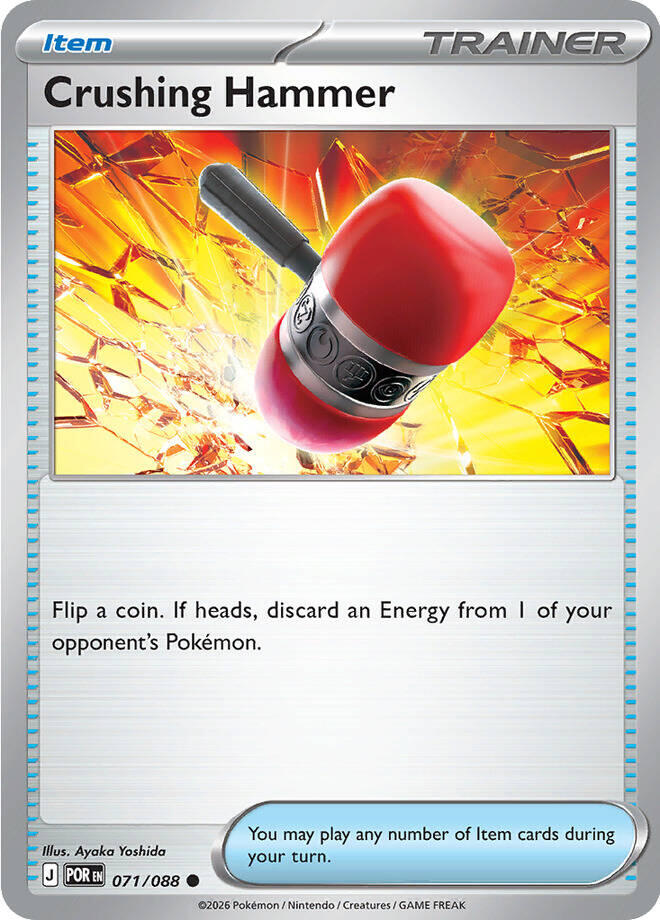 Crushing Hammer (071/088) [Mega Evolution: Perfect Order] | Exor Games Truro