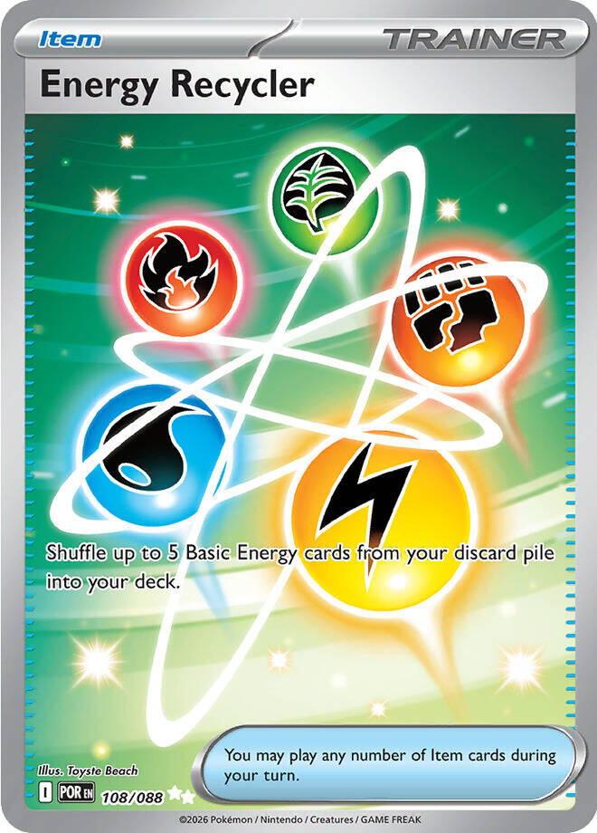 Energy Recycler (108/088) [Mega Evolution: Perfect Order] | Exor Games Truro