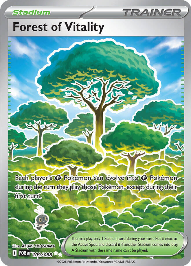 Forest of Vitality (109/088) [Mega Evolution: Perfect Order] | Exor Games Truro
