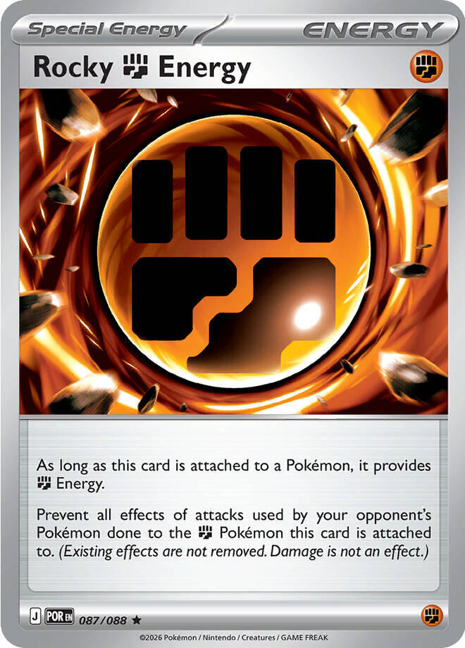 Rocky Fighting Energy (087/088) [Mega Evolution: Perfect Order] | Exor Games Truro