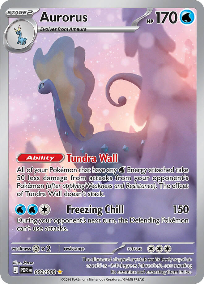Aurorus (092/088) [Mega Evolution: Perfect Order] | Exor Games Truro