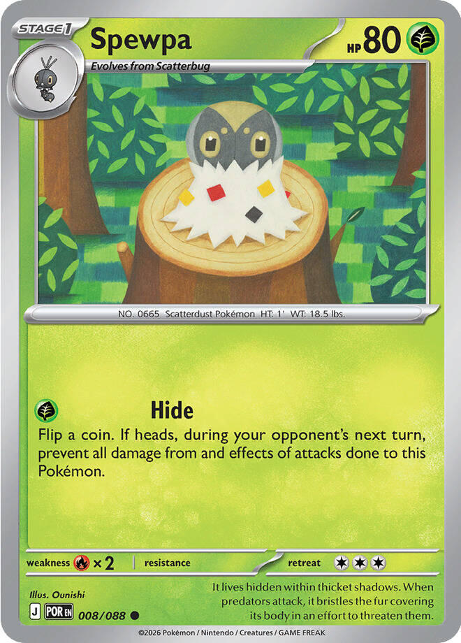 Spewpa (008/088) [Mega Evolution: Perfect Order] | Exor Games Truro