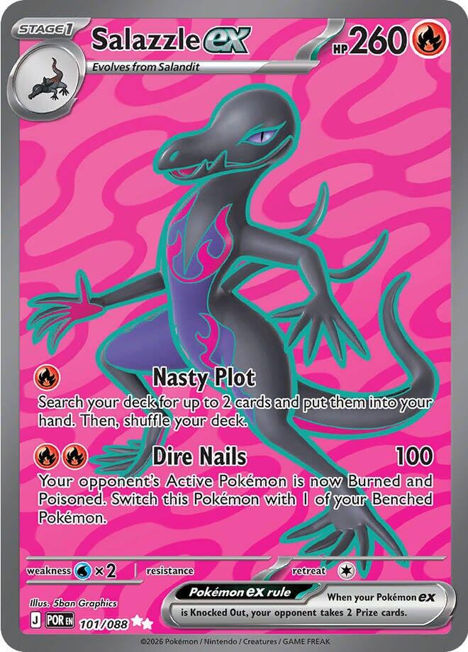 Salazzle ex (101/088) [Mega Evolution: Perfect Order] | Exor Games Truro