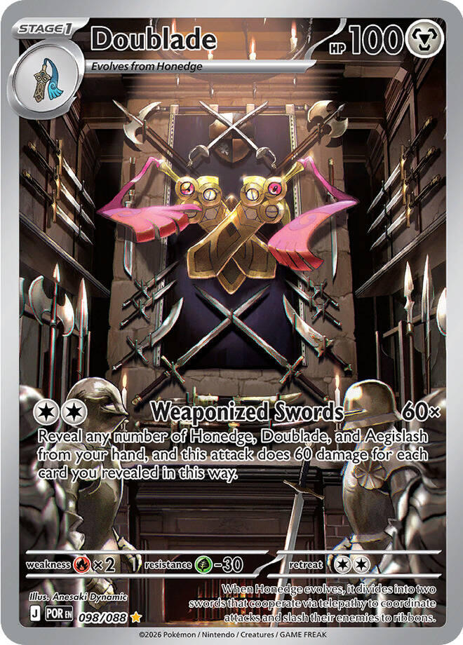Doublade (098/088) [Mega Evolution: Perfect Order] | Exor Games Truro