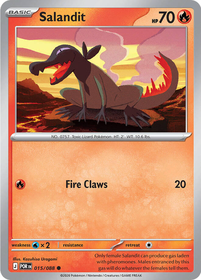 Salandit (015/088) [Mega Evolution: Perfect Order] | Exor Games Truro
