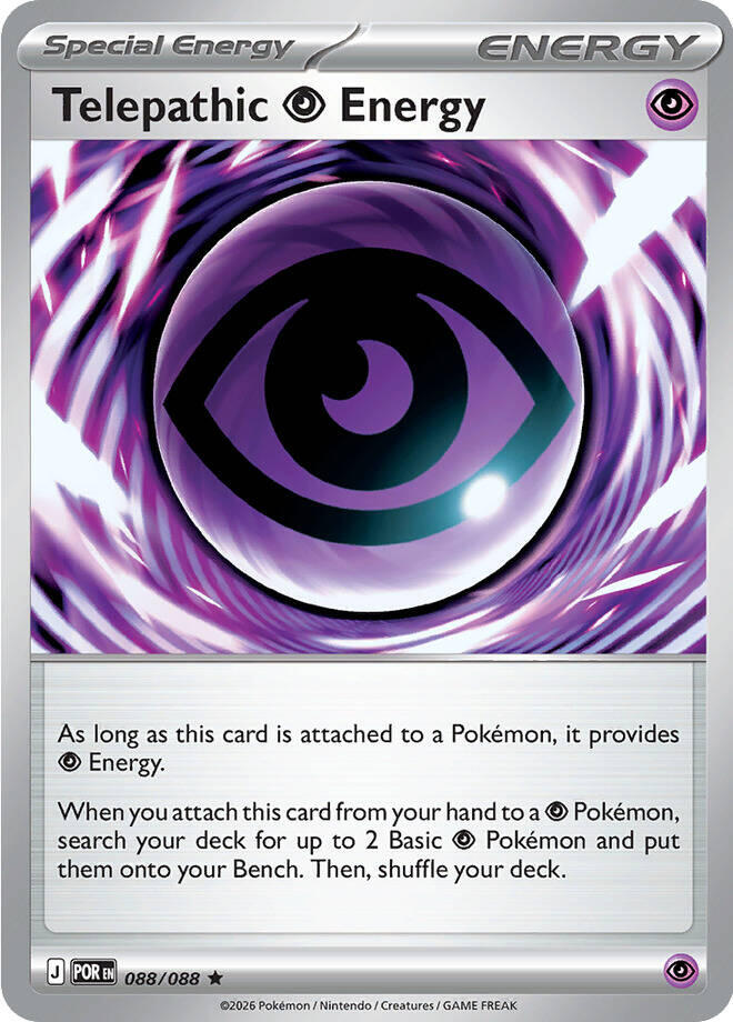 Telepathic Psychic Energy (088/088) [Mega Evolution: Perfect Order] | Exor Games Truro