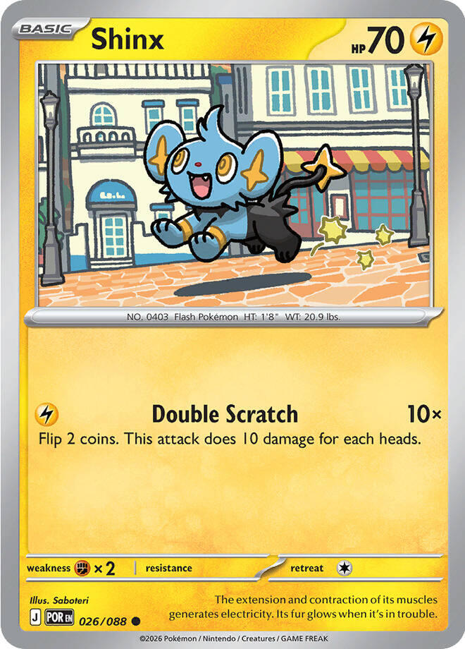 Shinx (026/088) [Mega Evolution: Perfect Order] | Exor Games Truro