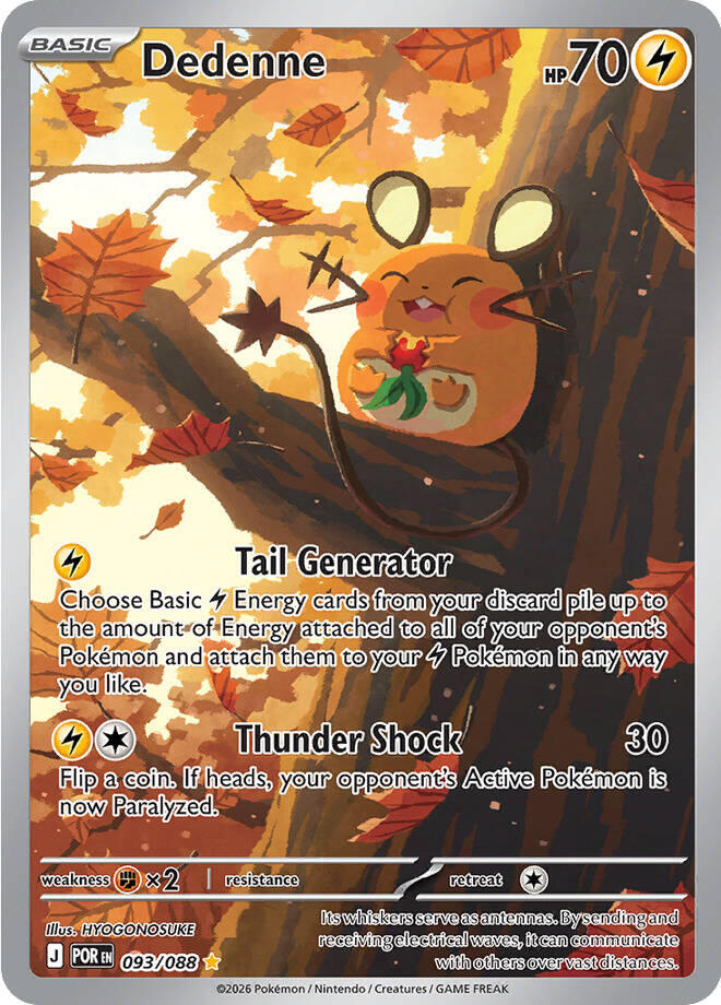 Dedenne (093/088) [Mega Evolution: Perfect Order] | Exor Games Truro