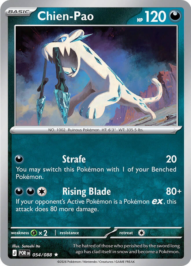 Chien-Pao (054/088) [Mega Evolution: Perfect Order] | Exor Games Truro