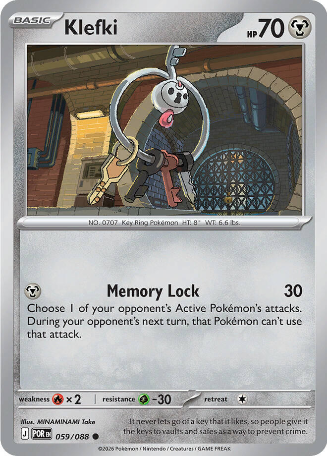 Klefki (059/088) [Mega Evolution: Perfect Order] | Exor Games Truro