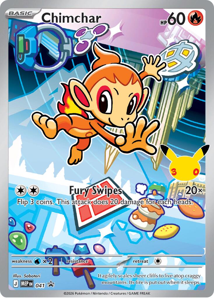 Chimchar (041) [Mega Evolution Promo] | Exor Games Truro