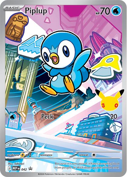 Piplup (042) [Mega Evolution Promo] | Exor Games Truro