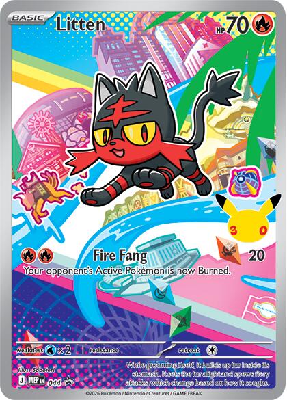 Litten (044) [Mega Evolution Promo] | Exor Games Truro
