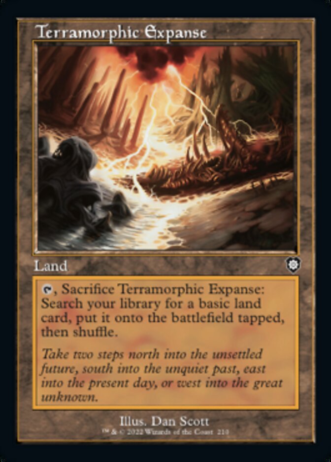 Terramorphic Expanse (Retro) [The Brothers' War Commander] | Exor Games Truro
