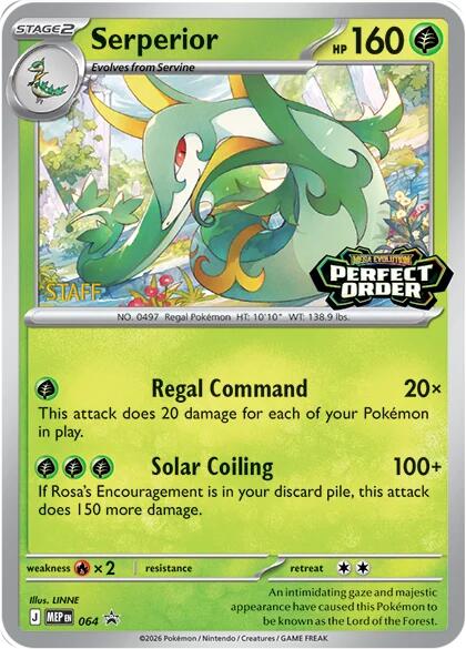 Serperior (064) [Staff] [Mega Evolution Promo] | Exor Games Truro