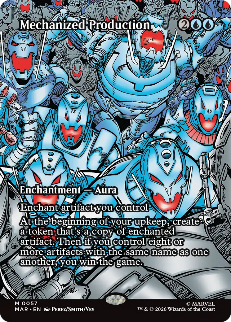 Mechanized Production (Borderless) [Marvel Universe: Eternal-Legal] | Exor Games Truro