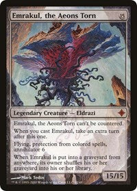 Emrakul, the Aeons Torn (Rise of the Eldrazi) [Oversize Cards] | Exor Games Truro