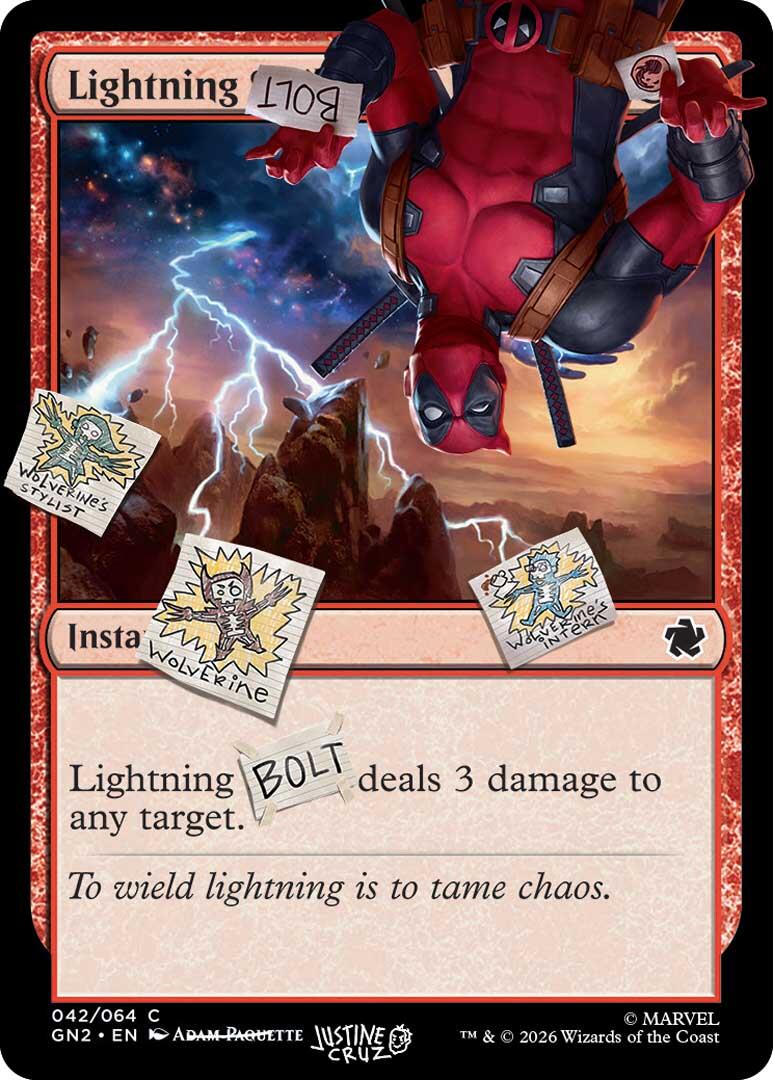 Lightning Bolt (042) [Secret Lair Drop Series] | Exor Games Truro