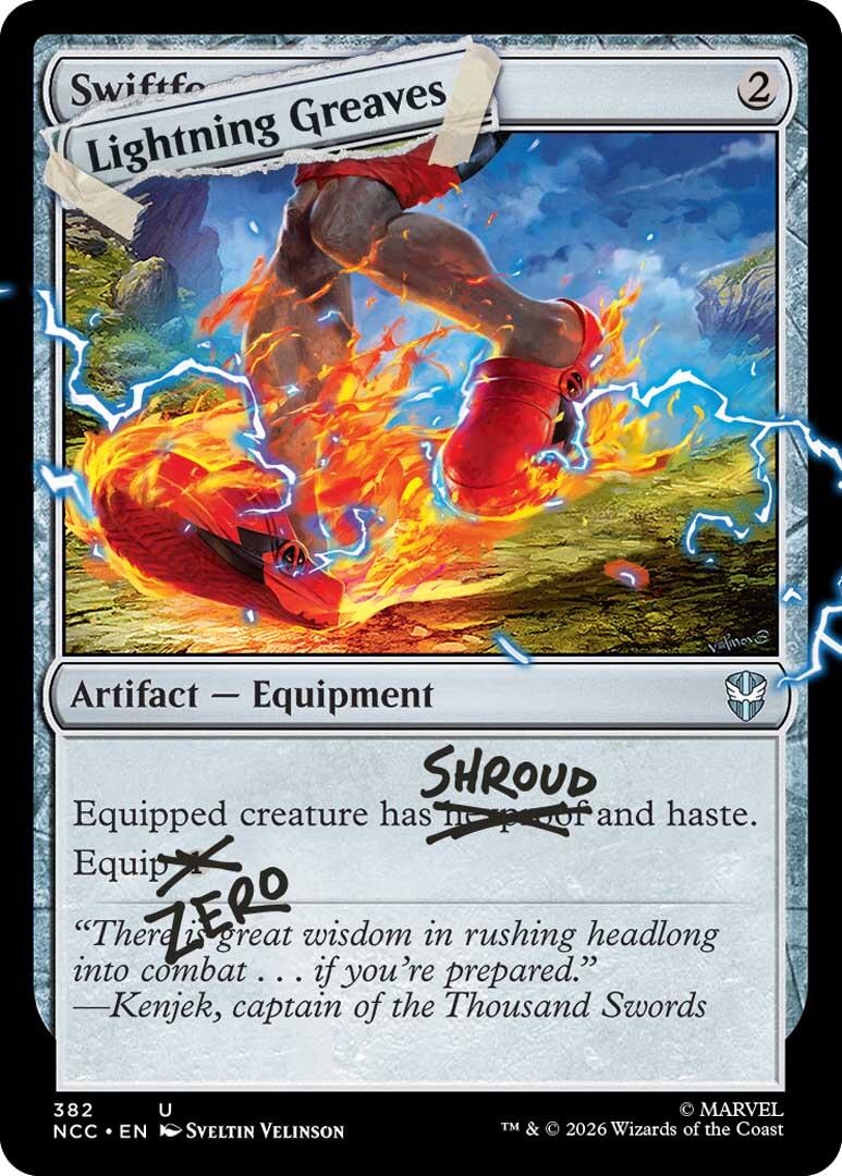 Lightning Greaves (382) [Secret Lair Drop Series] | Exor Games Truro
