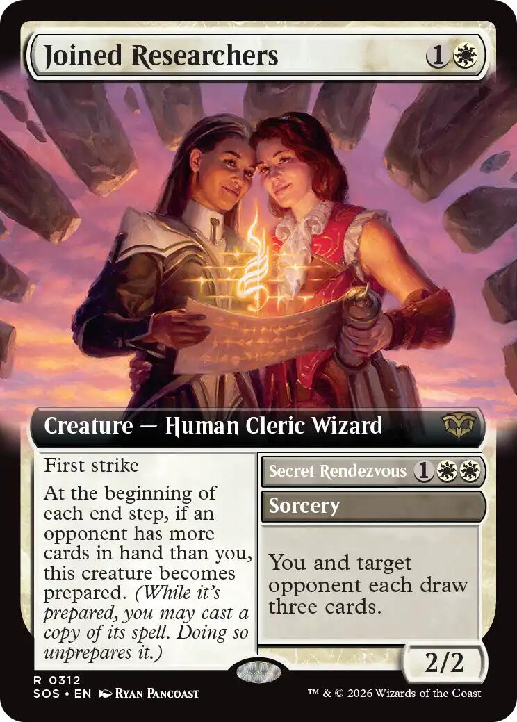 Joined Researchers (Extended Art) [Secrets of Strixhaven] | Exor Games Truro