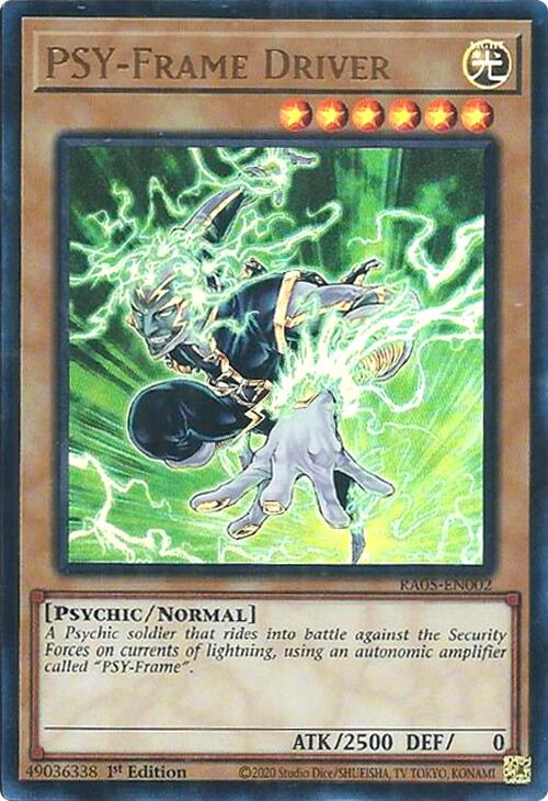 PSY-Frame Driver (Ultra Rare) [RA05-EN002] Ultra Rare | Exor Games Truro