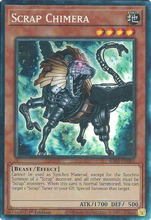 Scrap Chimera (Collector's Rare) [RA05-EN005] Collector's Rare | Exor Games Truro
