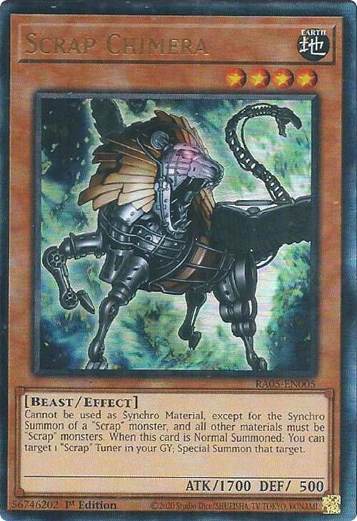 Scrap Chimera (Ultimate Rare) [RA05-EN005] Ultimate Rare | Exor Games Truro