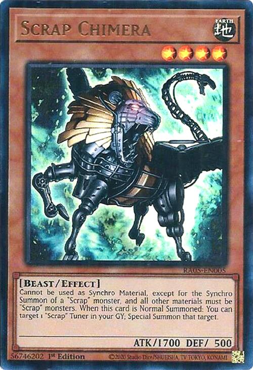 Scrap Chimera (Ultra Rare) [RA05-EN005] Ultra Rare | Exor Games Truro