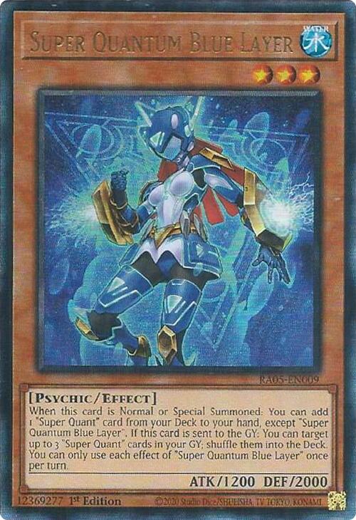 Super Quantum Blue Layer (Ultimate Rare) [RA05-EN009] Ultimate Rare | Exor Games Truro