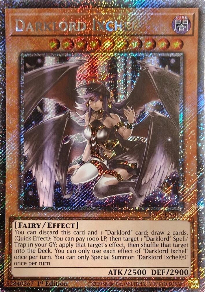 Darklord Ixchel (Platinum Secret Rare) [RA05-EN010] Platinum Secret Rare | Exor Games Truro