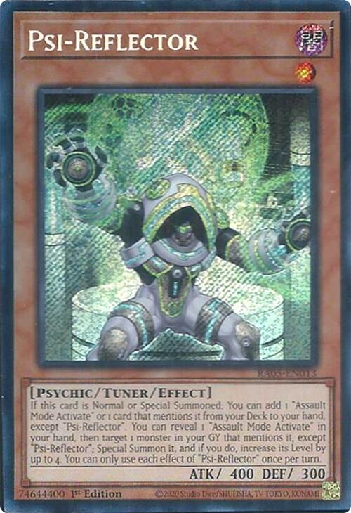 Psi-Reflector (Secret Rare) [RA05-EN013] Secret Rare | Exor Games Truro