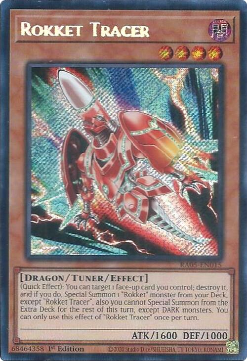 Rokket Tracer (Secret Rare) [RA05-EN015] Secret Rare | Exor Games Truro