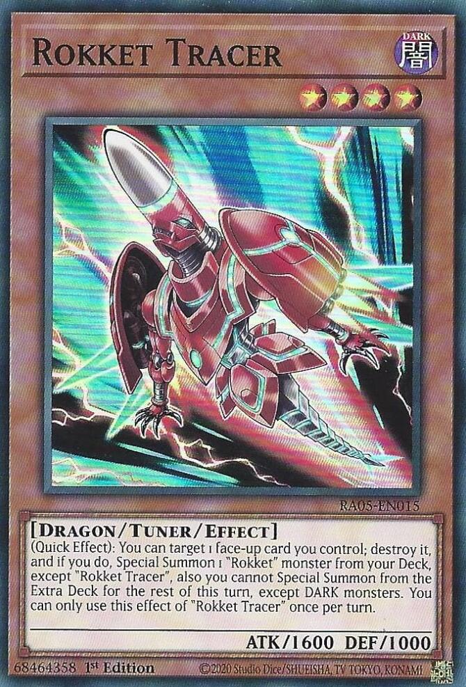 Rokket Tracer [RA05-EN015] Super Rare | Exor Games Truro