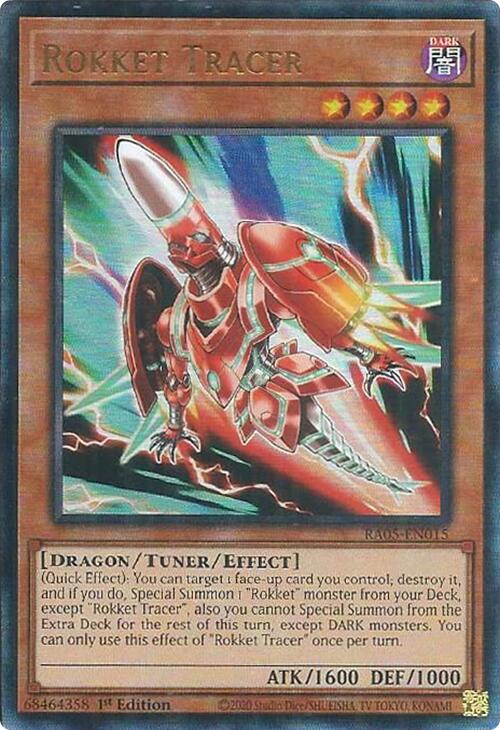 Rokket Tracer (Ultimate Rare) [RA05-EN015] Ultimate Rare | Exor Games Truro