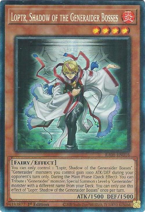 Loptr, Shadow of the Generaider Bosses (Collector's Rare) [RA05-EN016] Collector's Rare | Exor Games Truro