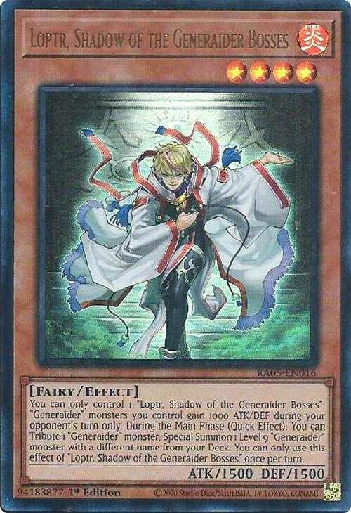 Loptr, Shadow of the Generaider Bosses (Ultra Rare) [RA05-EN016] Ultra Rare | Exor Games Truro