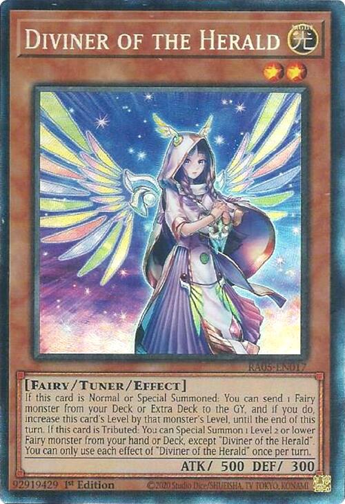Diviner of the Herald (Collector's Rare) [RA05-EN017] Collector's Rare | Exor Games Truro