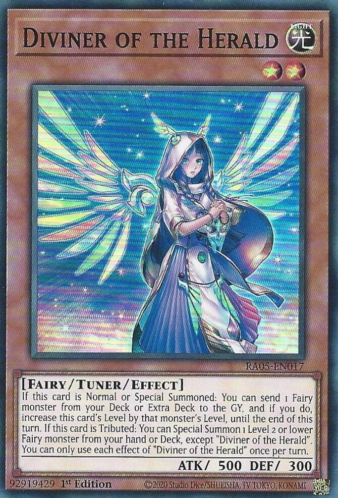 Diviner of the Herald [RA05-EN017] Super Rare | Exor Games Truro