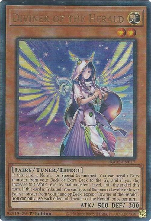Diviner of the Herald (Ultimate Rare) [RA05-EN017] Ultimate Rare | Exor Games Truro
