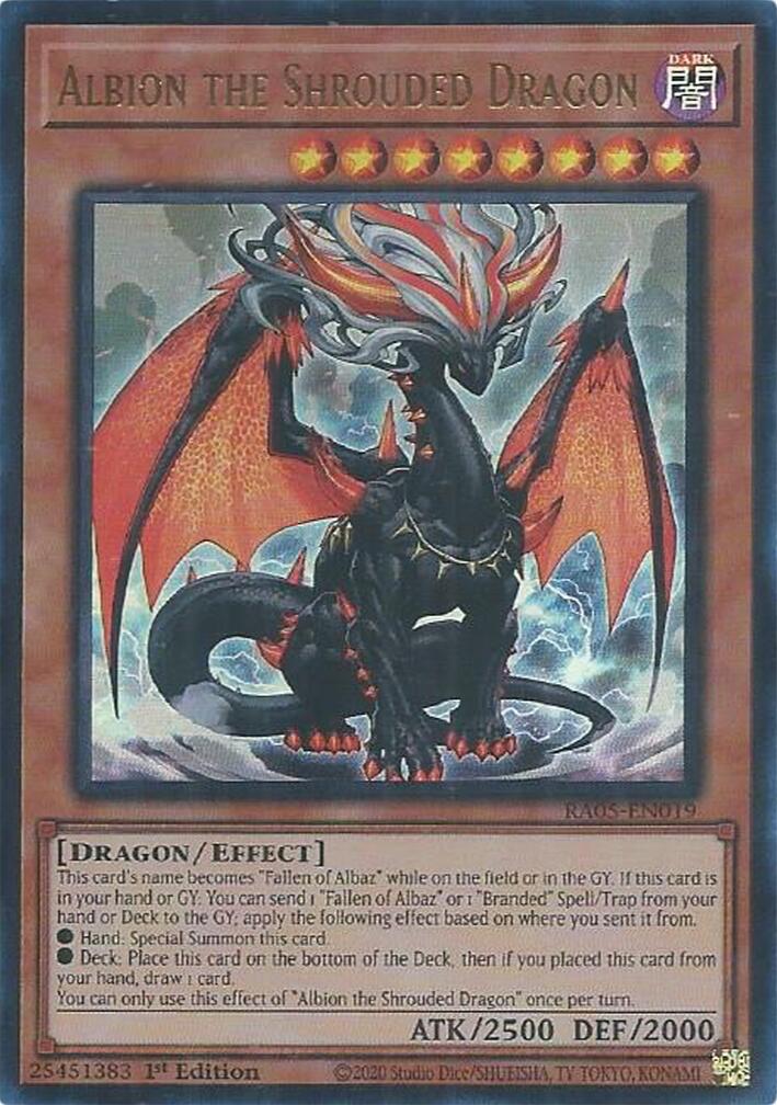 Albion the Shrouded Dragon (Ultra Rare) [RA05-EN019] Ultra Rare | Exor Games Truro