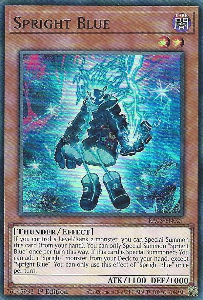 Spright Blue [RA05-EN021] Super Rare | Exor Games Truro