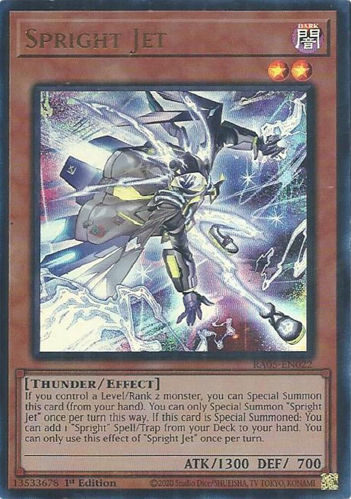 Spright Jet (Ultra Rare) [RA05-EN022] Ultra Rare | Exor Games Truro