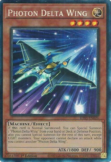 Photon Delta Wing (Collector's Rare) [RA05-EN026] Collector's Rare | Exor Games Truro