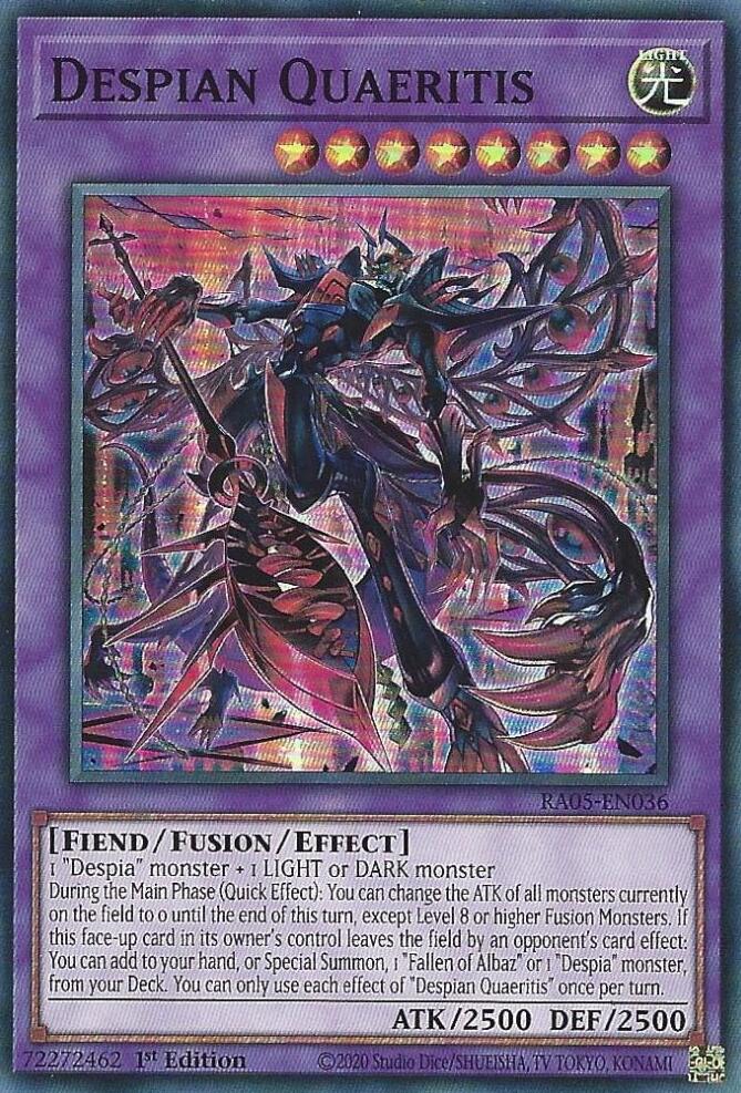 Despian Quaeritis [RA05-EN036] Super Rare | Exor Games Truro