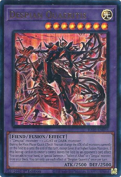 Despian Quaeritis (Ultra Rare) [RA05-EN036] Ultra Rare | Exor Games Truro